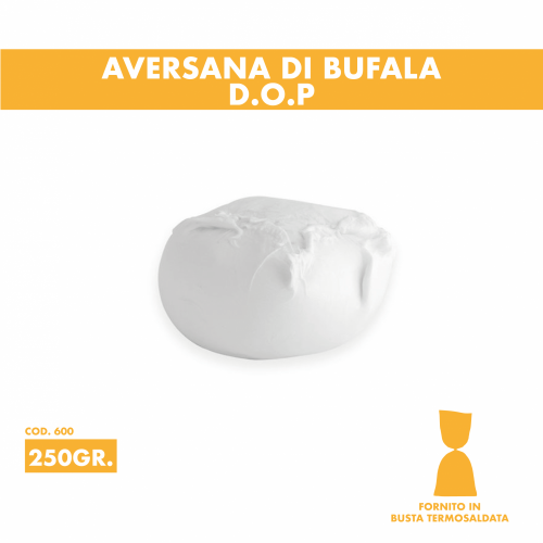Aversana di Bufala Campana DOP 250gr Castelluccio Food in busta termosaldata