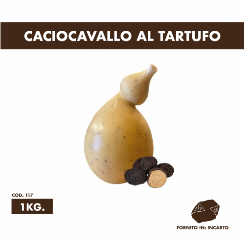 Caciocavallo al Tartufo 1kg Castelluccio Food eccellenza gourmet