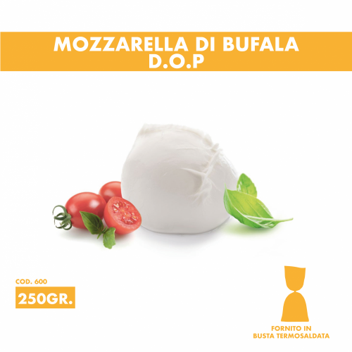 Mozzarella di Bufala Campana DOP 250gr Castelluccio Food ingrosso pizzerie